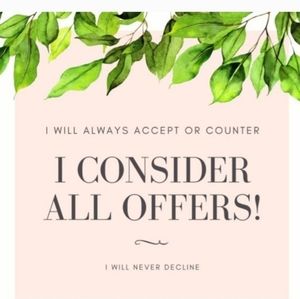 I WILL NEVER DECLINE...